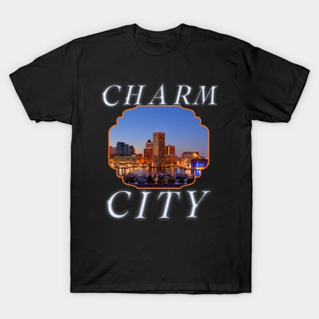 CHARM CITY SET DESIGN T-Shirt by The C.O.B. Store